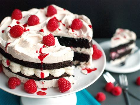 Finishing the whisking by hand will give you more control over orange whipped cream: Chocolate Meringue Cake With Whipped Cream and Raspberries ...