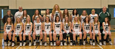 2017 18 Wyoming East High School Girls Basketball Roster Sports