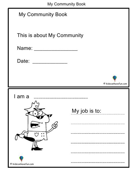 These printables for social skills will assist to help students. Community Worksheets For Kids