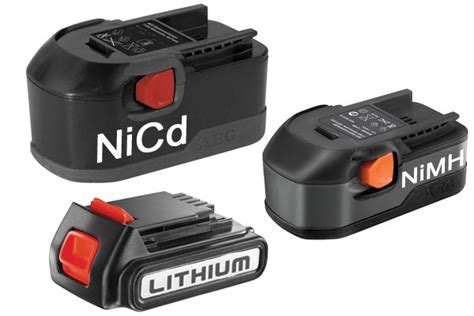 What Are The Different Types Of Cordless Power Tool Battery Wonkee