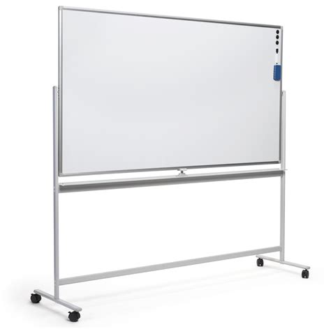 Whiteboard With Wheels 72 X 40 Magnetic Surface