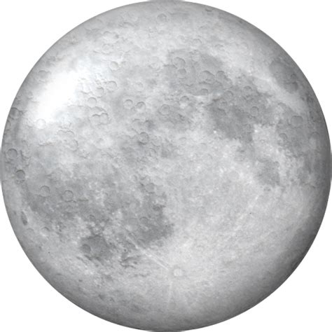 Full Moon Lunar Phase Transparency And Translucency Moon Png Download