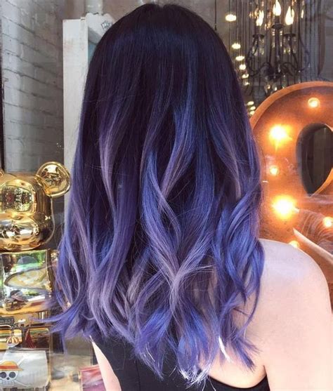 35 Blue And Purple Hair Color Ideas