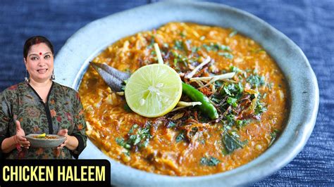 Chicken Haleem How To Make Chicken Haleem Hyderabadi Murg Haleem