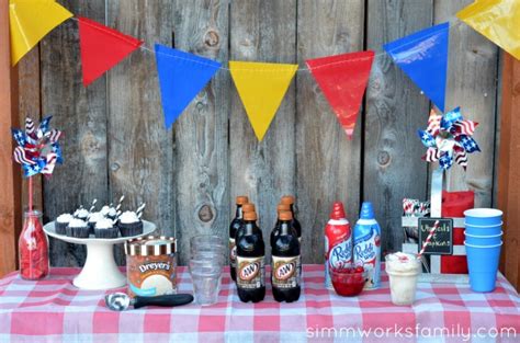 Enjoying Summer Fun With An Aandw Root Beer Float Party