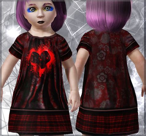 The Sims Resource Little Gothica Toddler