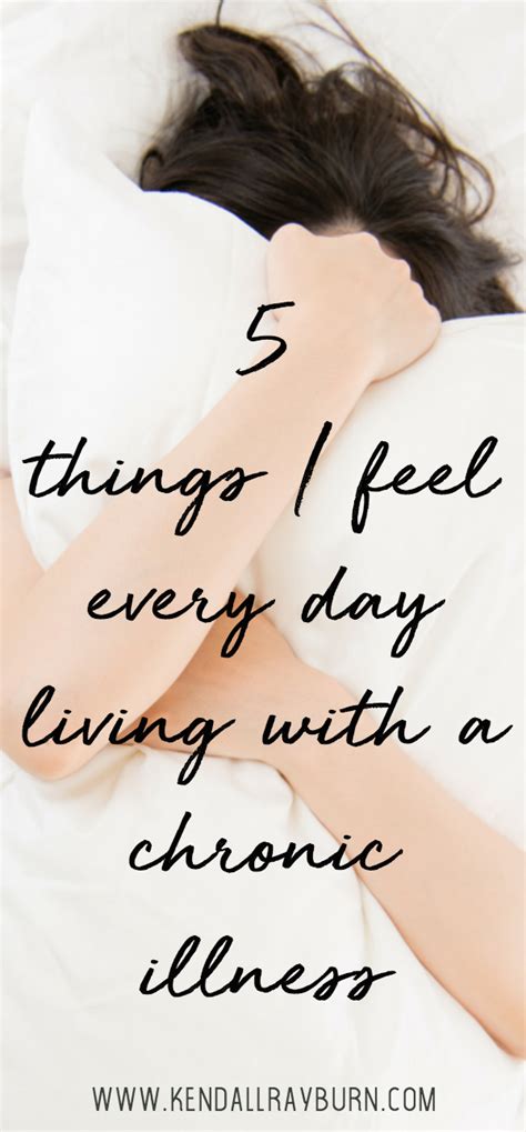 Things I Feel Every Day Living With A Chronic Illness