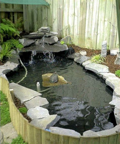 Stunning Indoor Fish Ponds With Waterfall Ideas 15 Turtle Pond