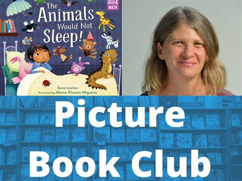 Picture Book Club Sara Levine Brookline Booksmith