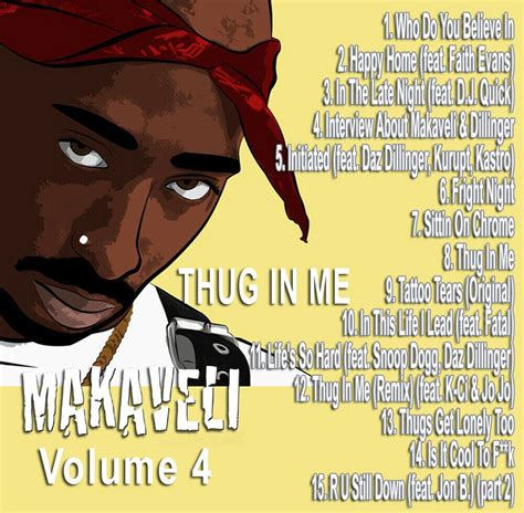 Tu Pac The Original Makaveli 4 Underground Mixtape Cd Etsy