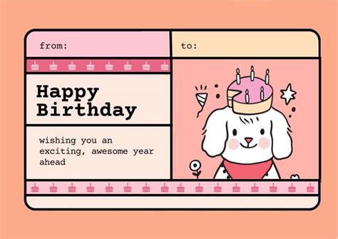 Jual Kartu Ucapan Ulang Tahun Birthday Card T Hampers Custom Kado Di