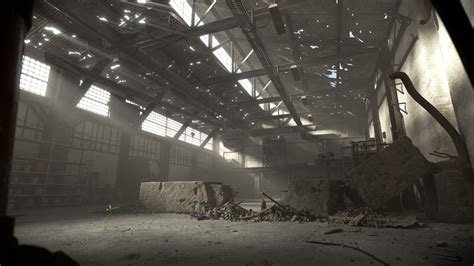 Inside Abandoned Warehouse