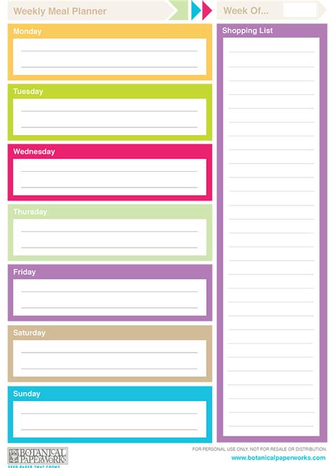 Planner Printable Images Gallery Category Page Printablee Com