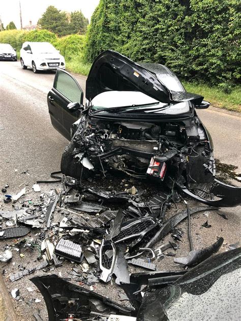Man Taken To Hospital After Two Car Crash Near Wolverhampton Express