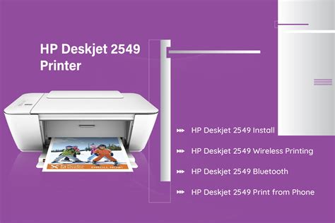 How To Print From Phone Using Hp Deskjet 2549 Printer Deskjet Printer