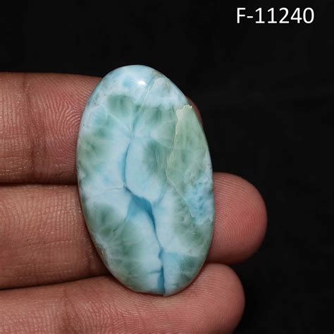 Designer Aaa Larimar Cabochon Natural Larimar Gemstone Etsy