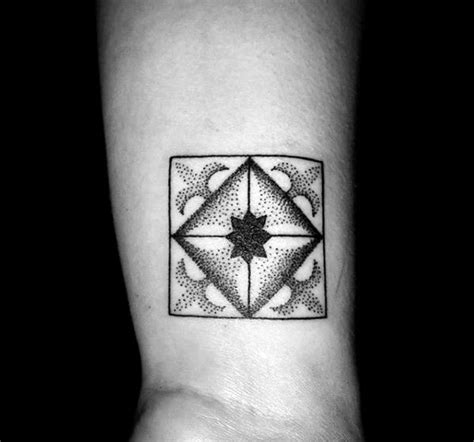 Symbolic of direction and strength, arrows are the perfect choice for an indecisive tattoo wanter. 50 Small Geometric Tattoos For Men - Manly Shape Ink Ideas