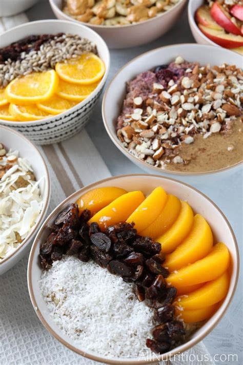 10 Healthy Porridge Recipes With Toppings All Nutritious