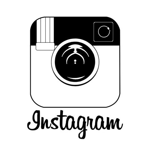 8 Black And White Instagram Icon Images Instagram Logo Black Images