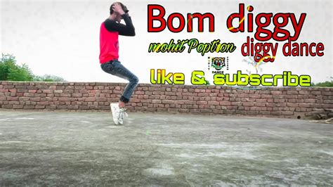 Bom Diggy Diggy Dance Video Zack Knight Jasmin Walia Choreography Mohit Poptron Youtube