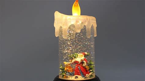 Battery Glitter Swirls Warm White Custom Christmas Decorative Home