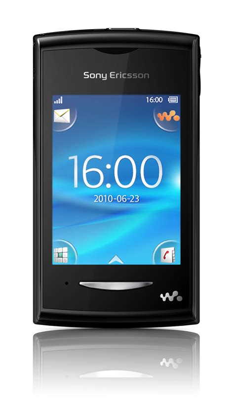 Sony Ericsson Yendo, first full touch Walkman phone