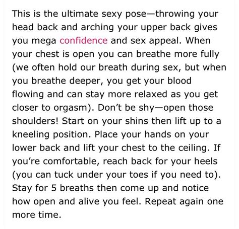yoga moves for your sex life 👏👏 musely