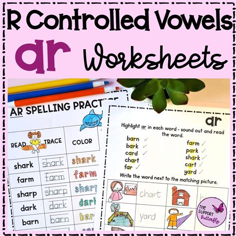 Bossy R Controlled Vowels Worksheets For Ar Made By Teachers