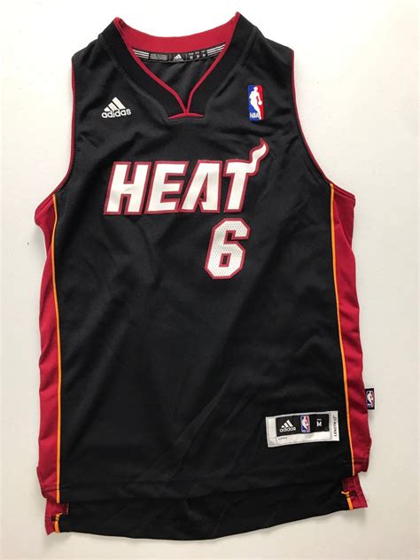 Adidas Adidas Nba Miami Heat Lebron James Basketball Jersey Grailed