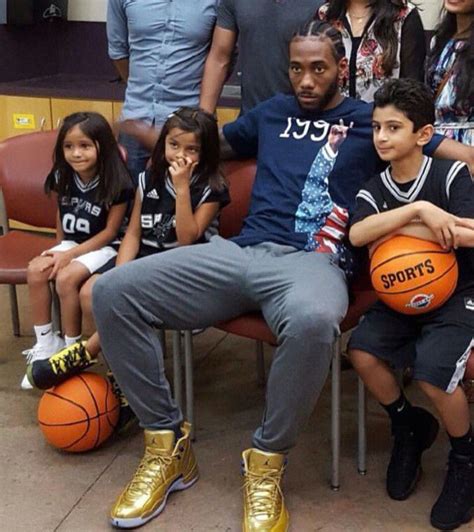 Kishele is in a relationship with kawhi and has been dating since 2014. Kawhi Leonard Has Gold Air Jordans That You've Never Seen ...