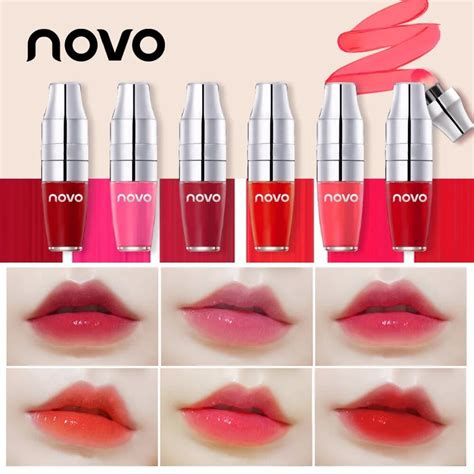 buy novo brand 6colors girls sexy tint lip gloss matte moisturizer waterproof