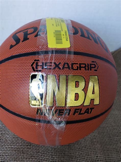 Spaldingnbahexagripsoftgripneverflatbasketball2styles For Sale