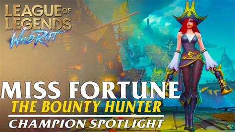 Miss Fortune Champion Spotlight Ability Preview Wild Rift Youtube