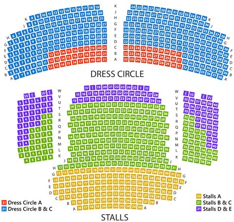 Royal Theatre Seating Plan