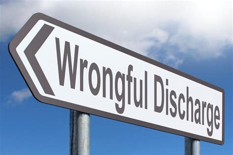 Wrongful Discharge Free Of Charge Creative Commons Highway Sign Image