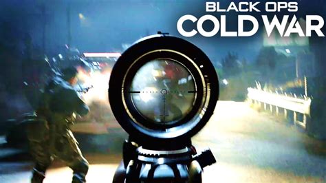 Black Ops Cold War Gameplay Trailer Multiplayer Campaign Cod Black