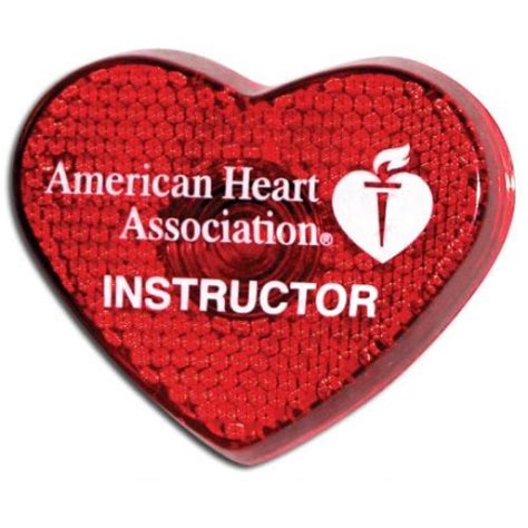 American Heart Association Instructor Blinking Heart Pin 70 2312