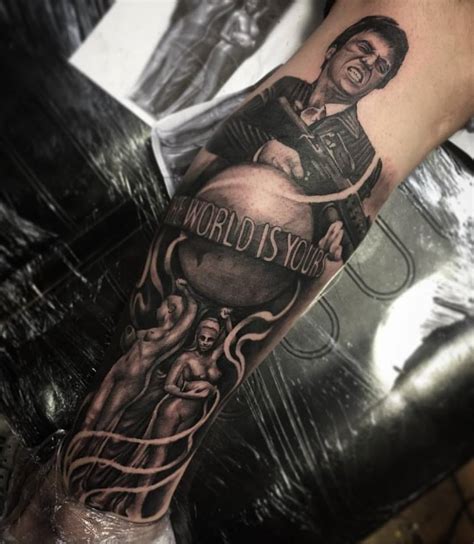 Scarface The World Is Yours Tattoo