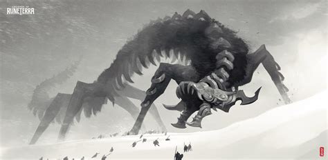 Art Of Den Creatures Of Mount Targon Legends Of Runeterra