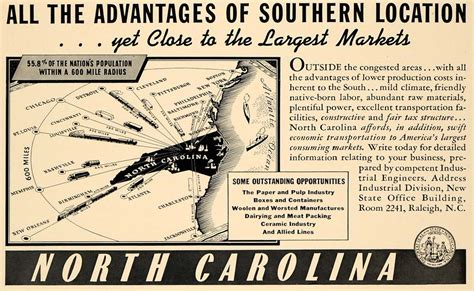 1940 Ad North Carolina Paper Pulp Engineers Raleigh Original Adverti