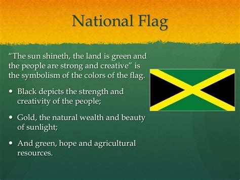 National Symbols And Heroes Of Jamaica