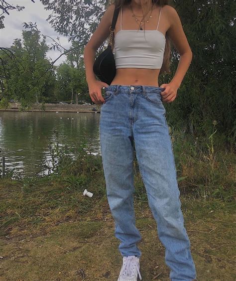 Cute Y2k Outfit Jeans And Crop Top Outfit Crop Top With Jeans Cute Y2k Outfits