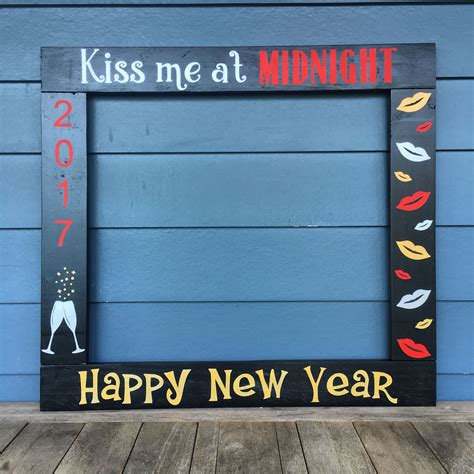 New Years Photobooth - Photo Booth Frame Prop - New Years Party - New Years 2017 | New years eve 