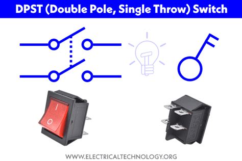 How To Wire Double Pole Single Throw Switch Wiring Dpst