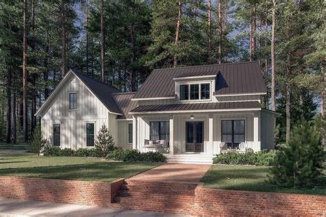 Small Modern Farmhouse 2 Bedrms 2 Baths 1448 Sq Ft Plan 142 1265