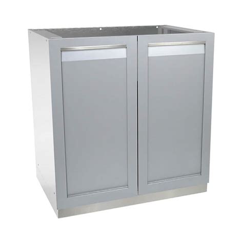 4 Life Outdoor Stainless Steel Assembled 32x35x24 In Outdoor Kitchen