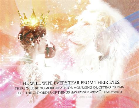 He Will Wipe Every Tear From Their Eyes Digital Art By Esther Eunjoo Jun