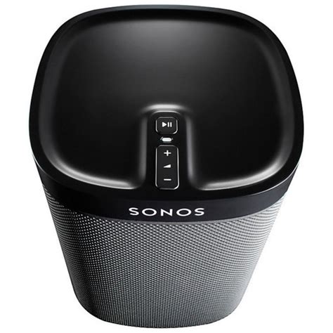Sonos Play1 Wireless Music System Black With Flexson Wall Mount At