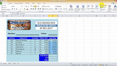 C Mo Crear Y Personalizar Boletas En Excel Una Gu A Completa