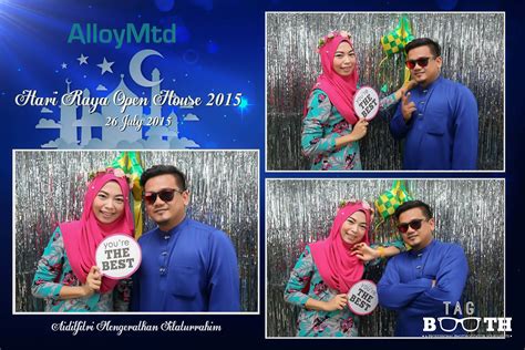 Thank you for giving us a chance to join the open house. Celebrate Hari Raya Open House with Tagbooth Photo Booth ...